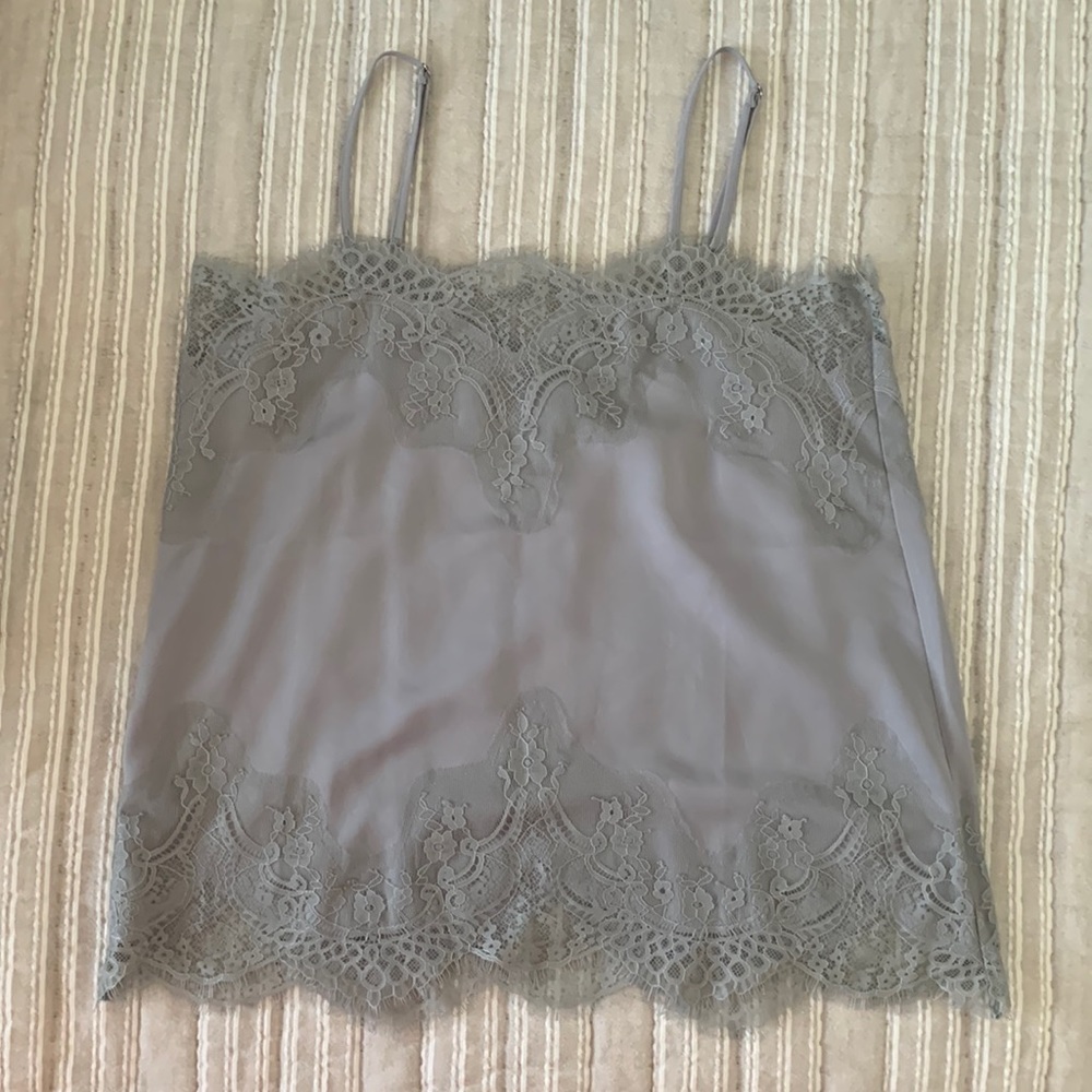 Lace Tank with adjustable straps